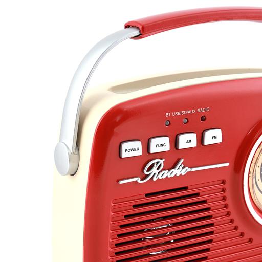 display image 7 for product Geepas Rechargeable Radio With Bluetooth - AM/FM Portable Radio Battery Operated Radio| Standard Earphone Jack, Large Knob| 2 Years Warranty