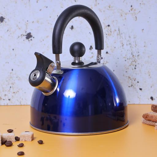 display image 1 for product Royalford Stainless Steel Whistling Kettle, 1L