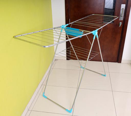 display image 2 for product Royalford Large Folding Clothes Airer 180X55 Cm - Drying Space Laundry Washing