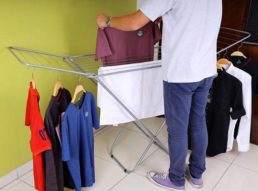 display image 5 for product Royalford Large Folding Clothes Airer - Drying Space Laundry Washing