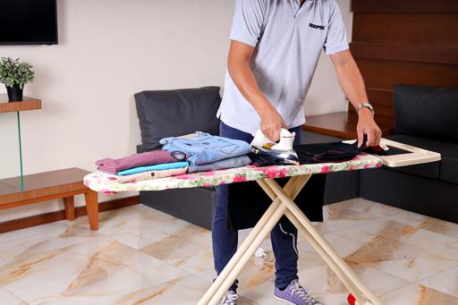 display image 12 for product Royalford Mesh Ironing Board 41X116 Cm - Portable, Steam Iron Rest, Heat Resistant Cover