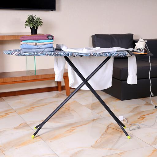 display image 3 for product Royalford 110 X 34 Cm Ironing Board With Steam Iron Rest, Heat Resistant, Contemporary Lightweight