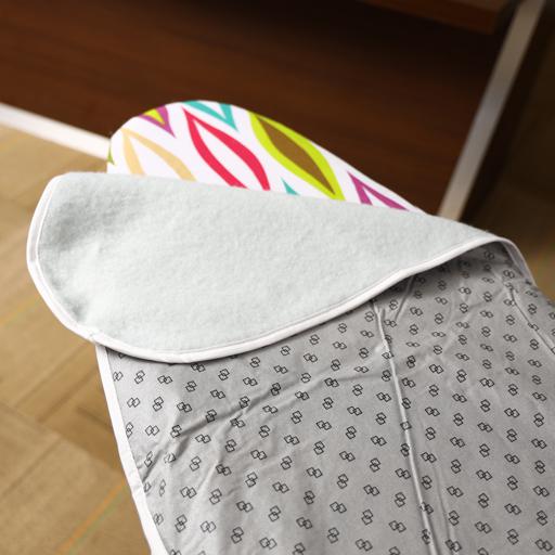 display image 3 for product Ironing Board Cover 138 X 39 Cm - Thick Light Weight Scorch & Heat Resistant