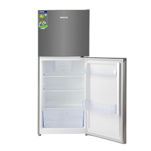 display image 22 for product Geepas 250 Litre Double Door Refrigerator - Silver