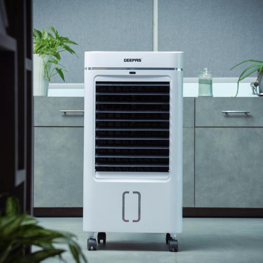 display image 2 for product Digital Air Cooler, Air Cooler with Remote Control, GAC9433N | 3 Fan Modes | LED Display | Wide Angel Horizontal Oscillation | Timer Function | 2 Ice Box | Portable Air Cooler