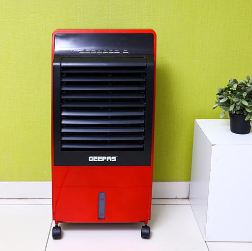 display image 3 for product Geepas 3 In 1 Air Cooler - 3 Speed, 3 Mode (Normal/Natural/Sleep), 0-9 Hours Timer | Led Display | 2 Pcs Ice-Box | Remote | Ideal for Home, Office & More