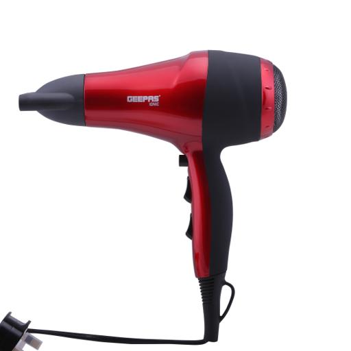 display image 5 for product Geepas GHD86018 2000W Powerful Hair Dryer - 2-Speed & 3 Temperature Settings - Cool Shot Function for Frizz Free Shine - Portable Hair Dryer with Ionic Function