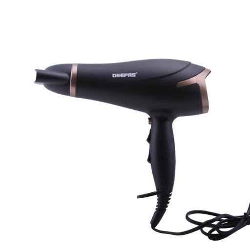 Geepas GH8643 2200W Powerful Hair Dryer - 2-Speed & 3 Temperature Settings | Cool Shot Function For Frizz Free Shine  Detachable Cap- 2 Years Warranty hero image