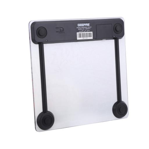 display image 4 for product Geepas Digital Scale - Super Slim Design, 5mm Tempered Glass Platform, Auto On/Off, 150 Kg Capacity with 3 Units Reading | Overload, Auto Zero Setting 