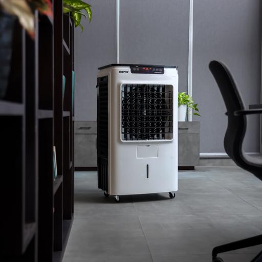 display image 9 for product Air Cooler, 20L Tank & Ice Compartment, GAC9495 | Portable Ergonomic Design with 4 Speed | LED Control Panel with Remote | Wide Oscillation | Ideal for Home, Office & More