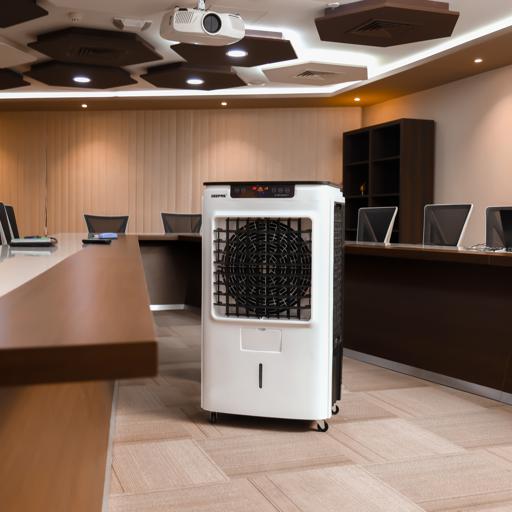 display image 13 for product Air Cooler, 20L Tank & Ice Compartment, GAC9495 | Portable Ergonomic Design with 4 Speed | LED Control Panel with Remote | Wide Oscillation | Ideal for Home, Office & More