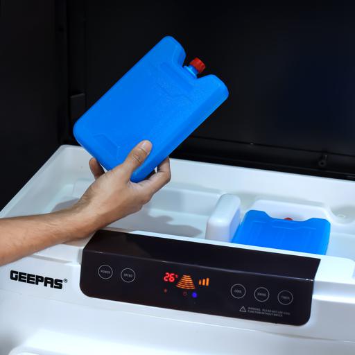 display image 3 for product Air Cooler, 20L Tank & Ice Compartment, GAC9495 | Portable Ergonomic Design with 4 Speed | LED Control Panel with Remote | Wide Oscillation | Ideal for Home, Office & More