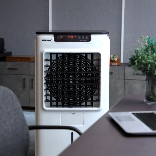 display image 10 for product Air Cooler, 20L Tank & Ice Compartment, GAC9495 | Portable Ergonomic Design with 4 Speed | LED Control Panel with Remote | Wide Oscillation | Ideal for Home, Office & More