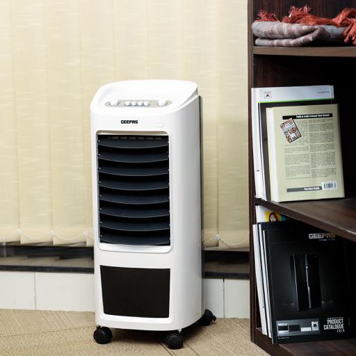 display image 3 for product Air Cooler, Ice Compartment & Remote Control, GAC9495 | Portable Ergonomic Design with 4 Speed | LED Control Panel | Wide Oscillation | Ideal for Home, Office & More