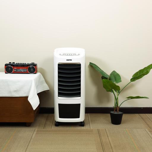 display image 1 for product Air Cooler, Ice Compartment & Remote Control, GAC9495 | Portable Ergonomic Design with 4 Speed | LED Control Panel | Wide Oscillation | Ideal for Home, Office & More