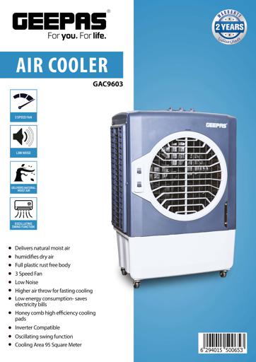 display image 23 for product Geepas Air Cooler,53L