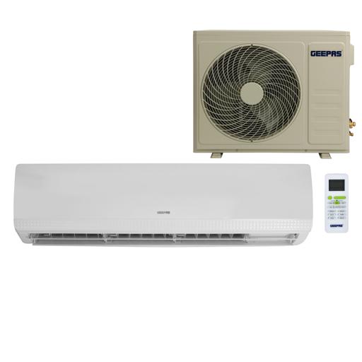 Geepas Split Type Air Conditioner - Ergonomic Design with Led Display | Multiple Speed, Turbo Cooling & Auto Restart | Washable Filter | 18000 BTU | Remote Included hero image