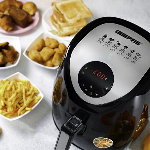 display image for Digital Air Fryer | 3.5 L | Touch Screen | 60 Minutes Timer