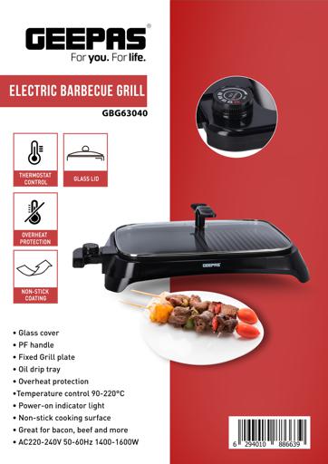 Electric Indoor Smokeless Grill,Portable BBQ Grills With Recipes, Fast  Heating, Adjustable Thermostat, Easy To Clean