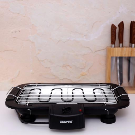 display image 2 for product Geepas 2000W Electric Barbecue Grill - Table Grill, Auto-Thermostat Control With Overheat