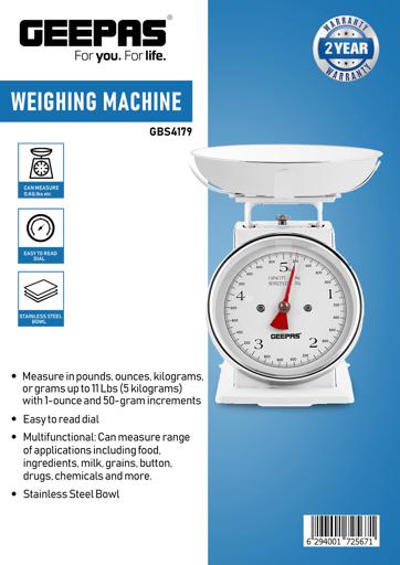 Analog Kitchen Scale 5kg