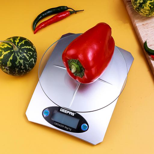 display image 3 for product Kitchen Weighing Scale High Accuracy Digital Display Weighing Scale GBS4209 Geepas