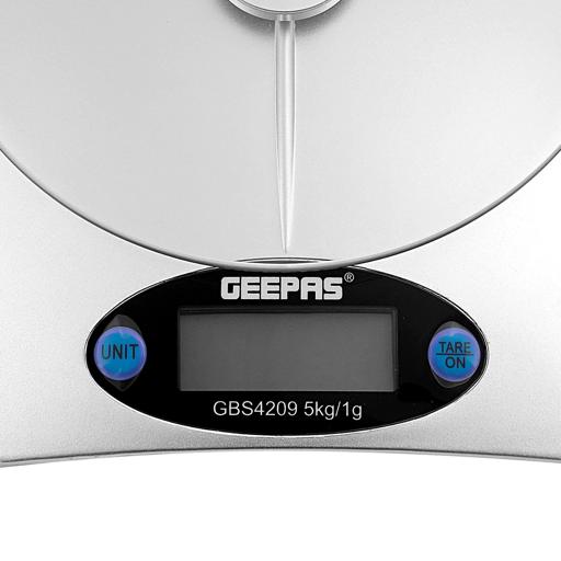 display image 6 for product Kitchen Weighing Scale High Accuracy Digital Display Weighing Scale GBS4209 Geepas