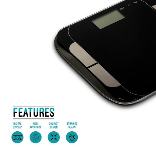 display image 5 for product Geepas Body Fat Bathroom Scales - Smart High Accuracy Digital Weighing Scales For Body Weight