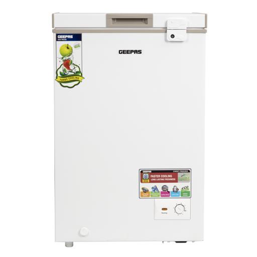 Chest Freezer, Freestanding Chest Freezer, GCF1206WAH | Deep Freezer with Adjustable Thermostat | 1pc Food Basket Included | LED Light | Comes with Lock & Key hero image