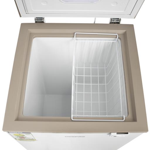 display image 12 for product Chest Freezer, Freestanding Chest Freezer, GCF1206WAH | Deep Freezer with Adjustable Thermostat | 1pc Food Basket Included | LED Light | Comes with Lock & Key