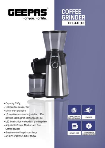 Non electric coffee outlet grinder