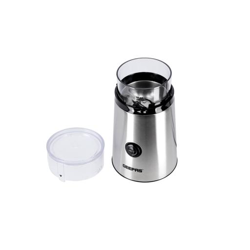 display image 43 for product Stainless Steel Coffee Grinder, 55gms Grinder, GCG5471 | Sharp Blades | Transparent Lid | Lid Safety Switch | Grinder for Dried Spice, Pepper, Grain, Coffee Bean, Nuts