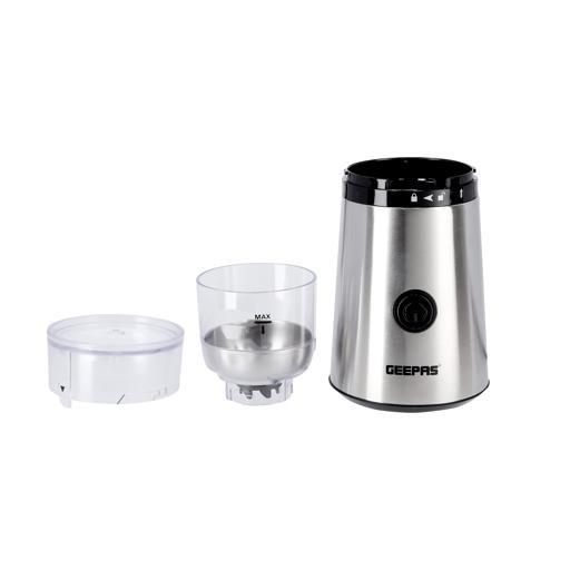 display image 42 for product Stainless Steel Coffee Grinder, 55gms Grinder, GCG5471 | Sharp Blades | Transparent Lid | Lid Safety Switch | Grinder for Dried Spice, Pepper, Grain, Coffee Bean, Nuts