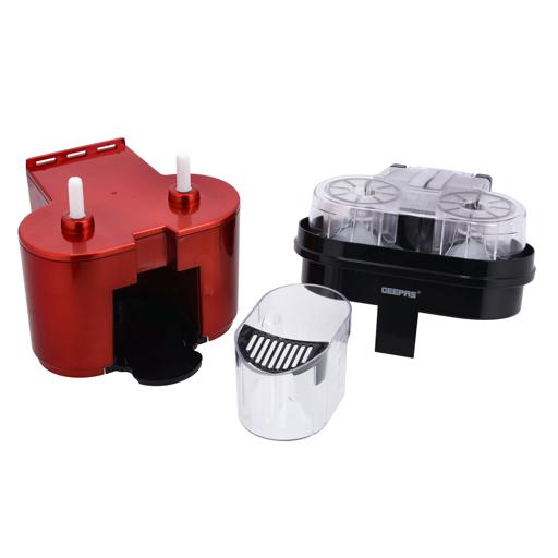 display image 20 for product Geepas Double Squeezer Citrus Juicer 90W - Electric Lemon Orange Fresh Juicers, With Anti-Drip Valve Citrus Fruits Squeezer, Quiet Motor BPA-Free 