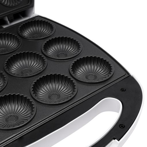 display image 7 for product Geepas GCM3762 12Pcs Mini Cake Maker 1400W - Non-Stick Plates, Power & Ready Light Indicators, Non-slip Feet | Cool Touch Hand | 2 Years Warranty