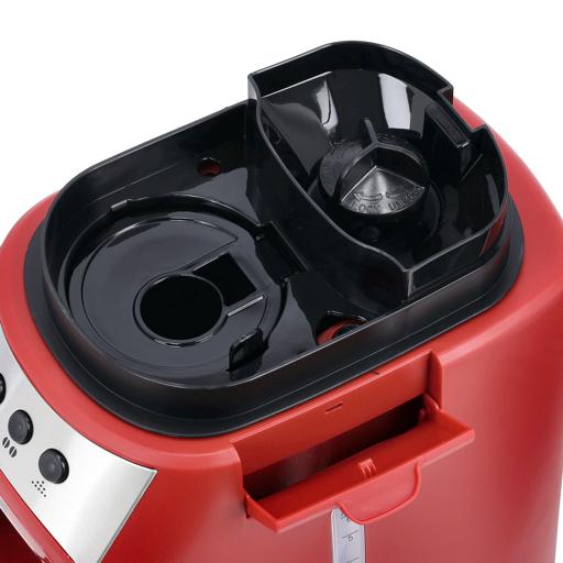 display image 12 for product Grinder & Drip Coffee Maker, 0.6L, 4 cups, GCM41512 | Washable Filter | Non-Stick Coating Keep Warm Function | Filter Holder & Grinder | Water Level Gauge