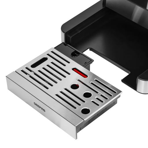 display image 21 for product Geepas Professional Coffee Machine With Grinder