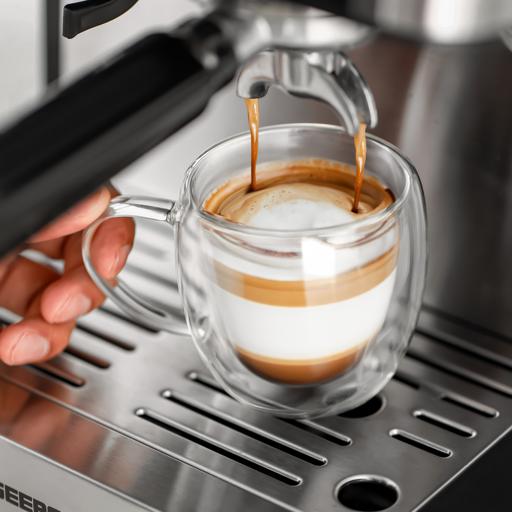 display image 11 for product Geepas Professional Coffee Machine With Grinder
