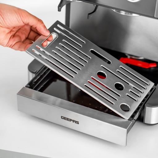 display image 6 for product Geepas Professional Coffee Machine With Grinder
