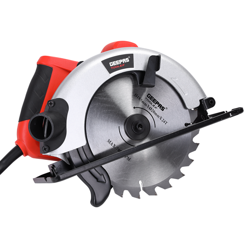 display image 5 for product Geepas 1200W Circular Saw 185mm - Multi-Purpose  Blade 65mm Cutting Depth,Depth & Angle Adjustment | Ideal for Wood, Mild Steel, Plastic & More
