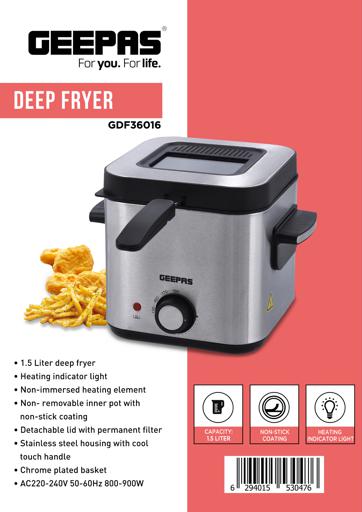 1.0L Hot selling Mini Deep Fryer with non-stick inner pot and