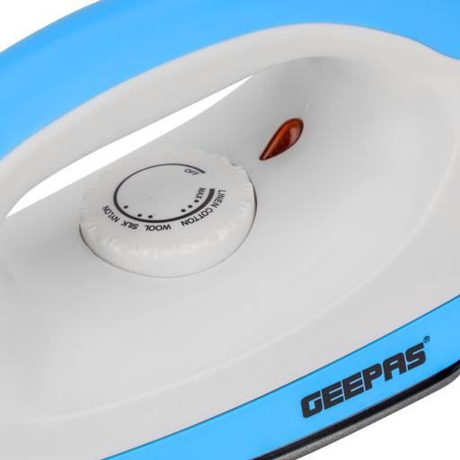 display image 7 for product Geepas GDI7782 1200W Dry Iron - Non-Stick Coating Plate & Adjustable Thermostat Control | Indicator Light with ABS Material | 2 Years Warranty