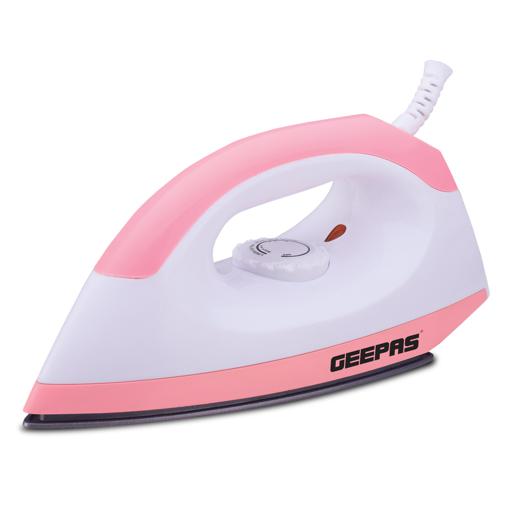 Geepas GDI7782 1200W Dry Iron - Non-Stick Coating Plate & Adjustable Thermostat Control | Indicator Light with ABS Material | 2 Years Warranty hero image