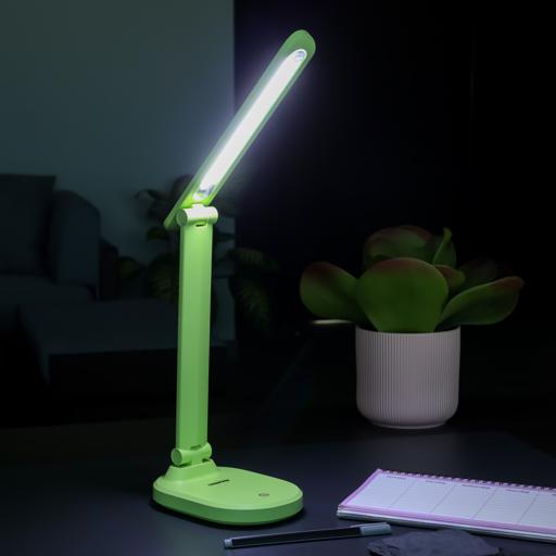 display image 9 for product Geepas GDL5573 Rechargeable LED Desk Lamp - Portable with Flexible Neck | 36 SMD LED with 6 Hours Continuous Working Dc 12V Socket 