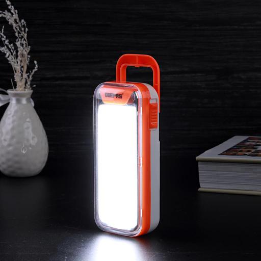 display image 3 for product Rechargeable 4W Emergency Lantern, Dimmer Function, GE53024 | Portable 20Pc LED Lantern with 4hrs Working | Suitable for Power Outages, Hiking & Camping