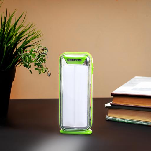 display image 4 for product Rechargeable 4W Emergency Lantern, Dimmer Function, GE53024 | Portable 20Pc LED Lantern with 4hrs Working | Suitable for Power Outages, Hiking & Camping