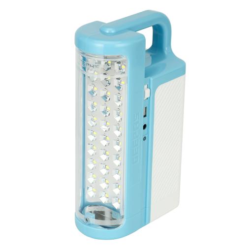 display image 10 for product Geepas Rechargeable LED Lantern| GE5511USB| Portable| Solar Input| Unbreakable PC Glass| Ideal for Camping and Hiking| Red