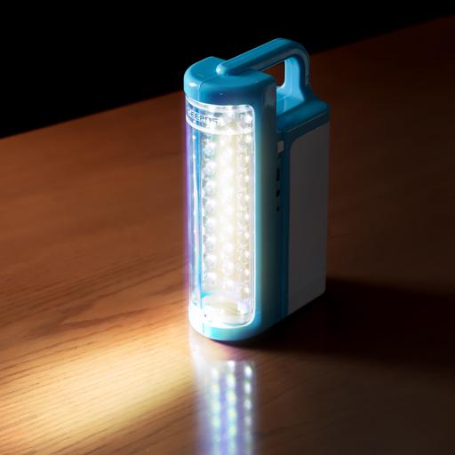 display image 6 for product Geepas Rechargeable LED Lantern| GE5511USB| Portable| Solar Input| Unbreakable PC Glass| Ideal for Camping and Hiking| Red