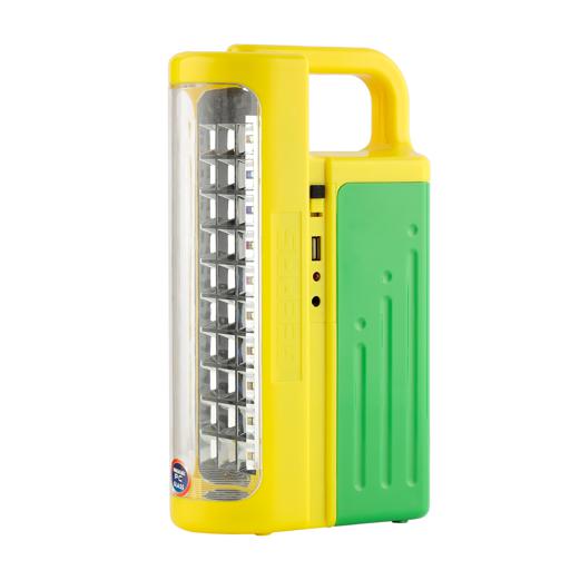 display image 17 for product Geepas Rechargeable LED Lantern| GE5511USB| Portable| Solar Input| Unbreakable PC Glass| Ideal for Camping and Hiking| Red