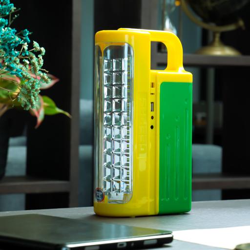 display image 12 for product Geepas Rechargeable LED Lantern| GE5511USB| Portable| Solar Input| Unbreakable PC Glass| Ideal for Camping and Hiking| Red